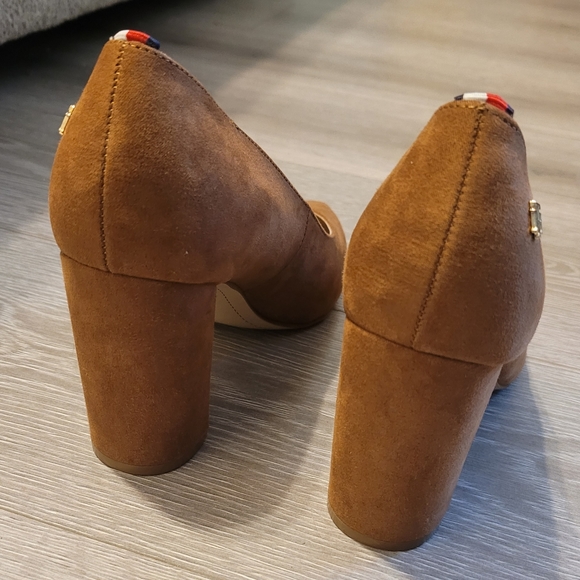 Tommy Hilfiger | Brown | Suede | Abilene High Heel Pumps | Size 8.5 M - Picture 9 of 11